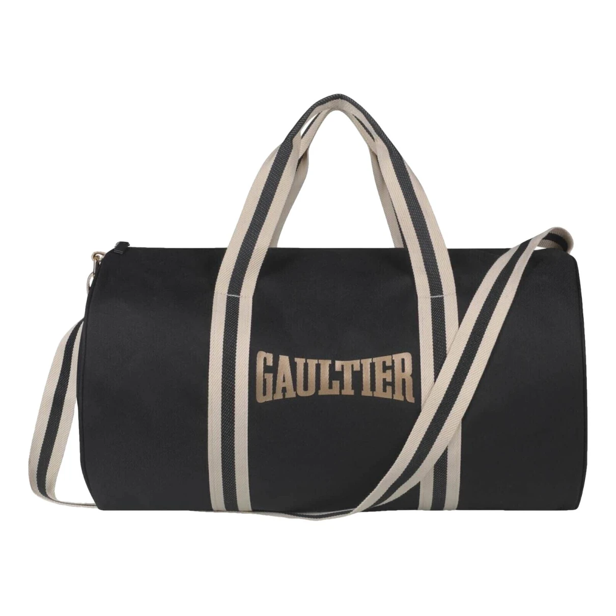 Pre-owned Jean Paul Gaultier Cloth 48h Bag In Navy