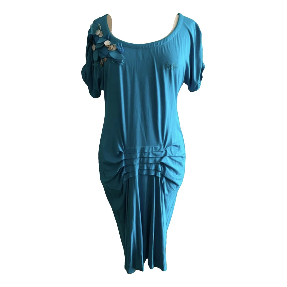 Pre-owned Liujo Mid-length Dress In Blue