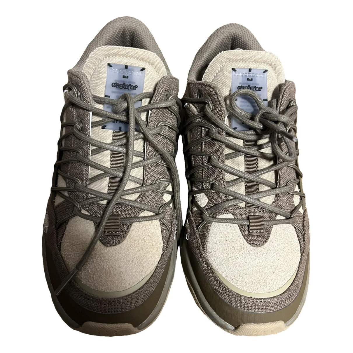 Pre-owned Mcq By Alexander Mcqueen Trainers In Khaki