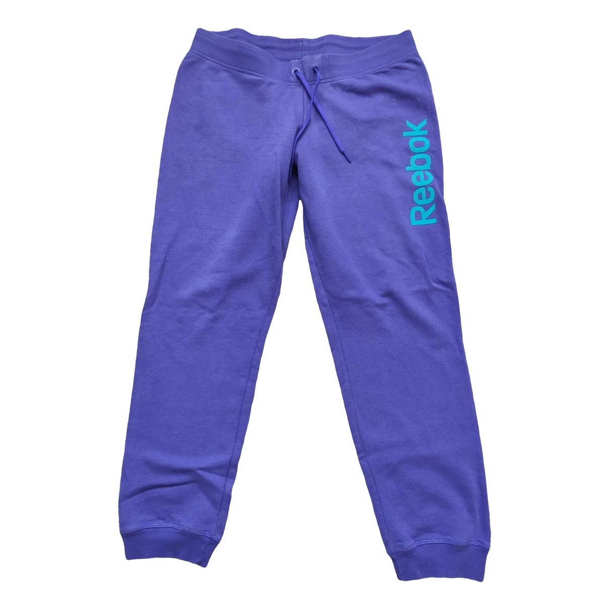 Pre-owned Reebok Trousers In Purple
