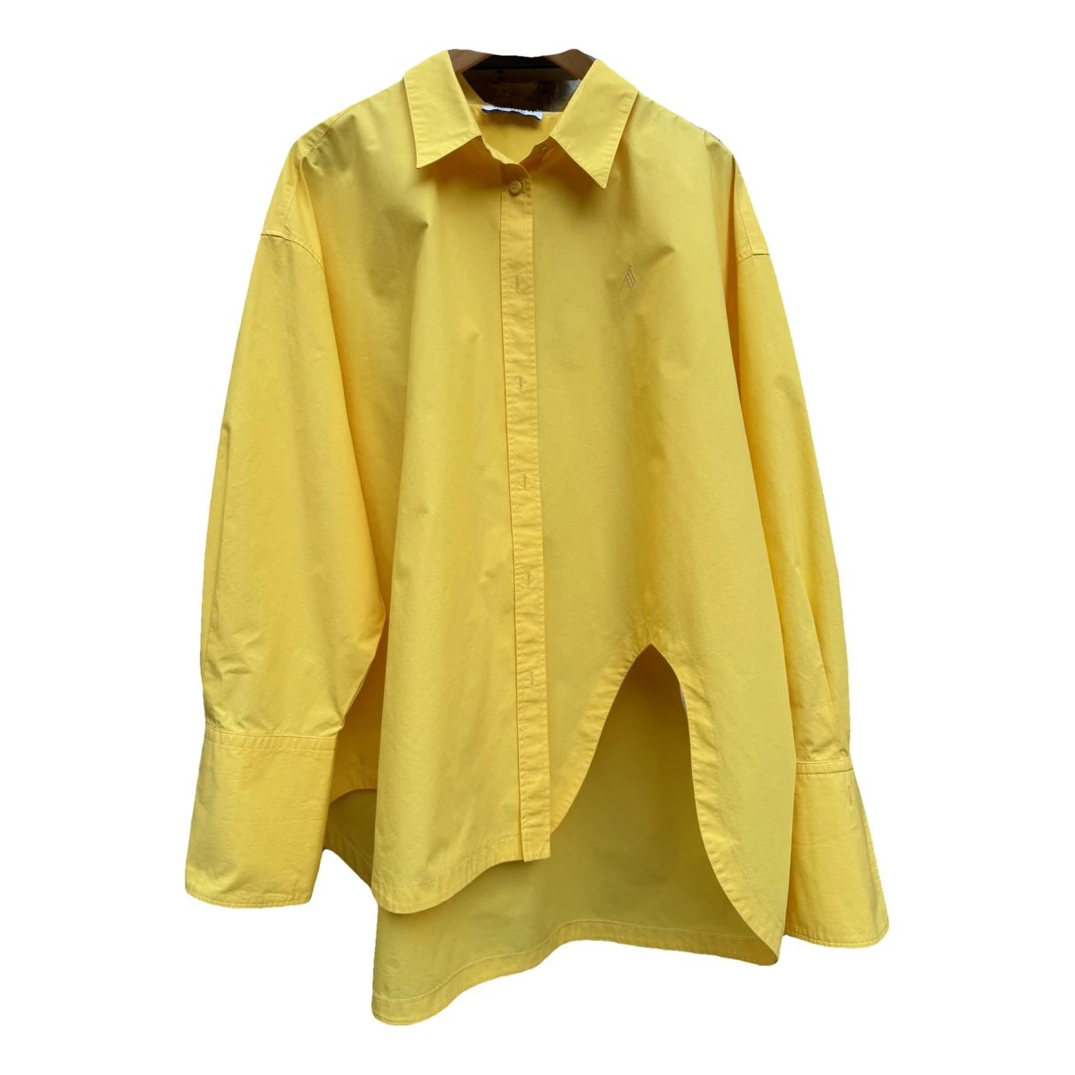 Pre-owned Attico Shirt In Yellow