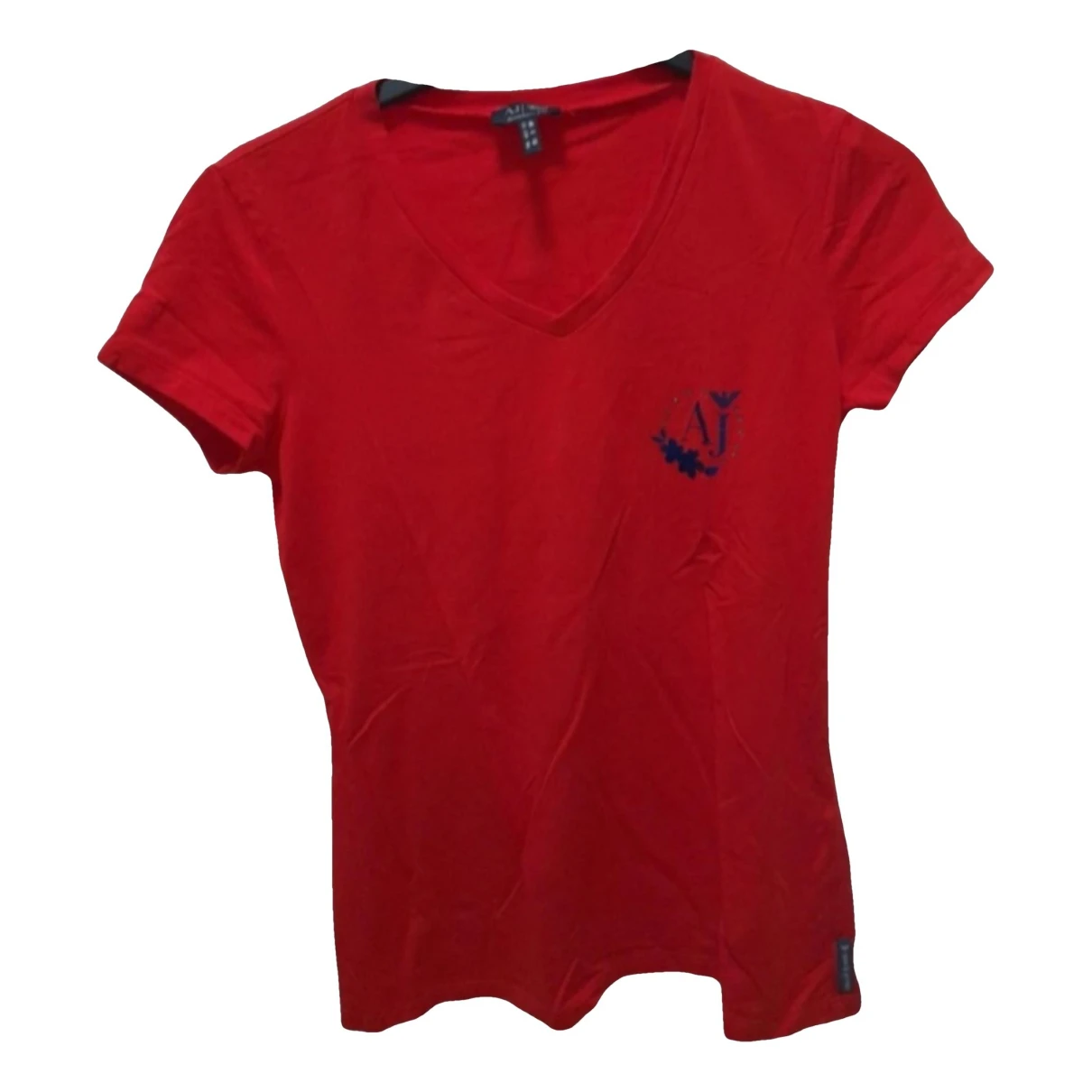 Pre-owned Armani Jeans T-shirt In Red