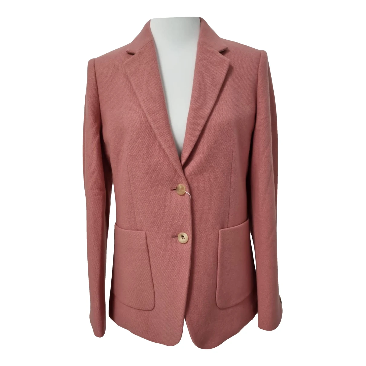 Pre-owned Max Mara Cashmere Blazer In Pink
