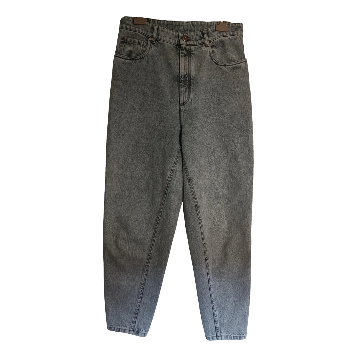 Pre-owned Brunello Cucinelli Jeans In Grey