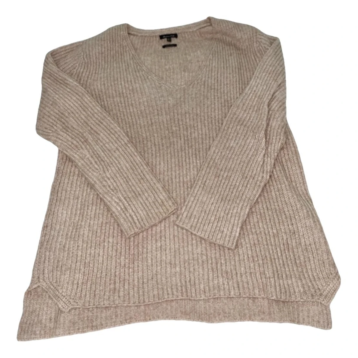 Pre-owned Massimo Dutti Wool Jumper In Pink