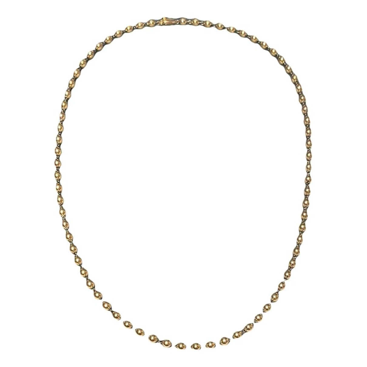 Pre-owned Jessica Mccormack Pink Gold Necklace