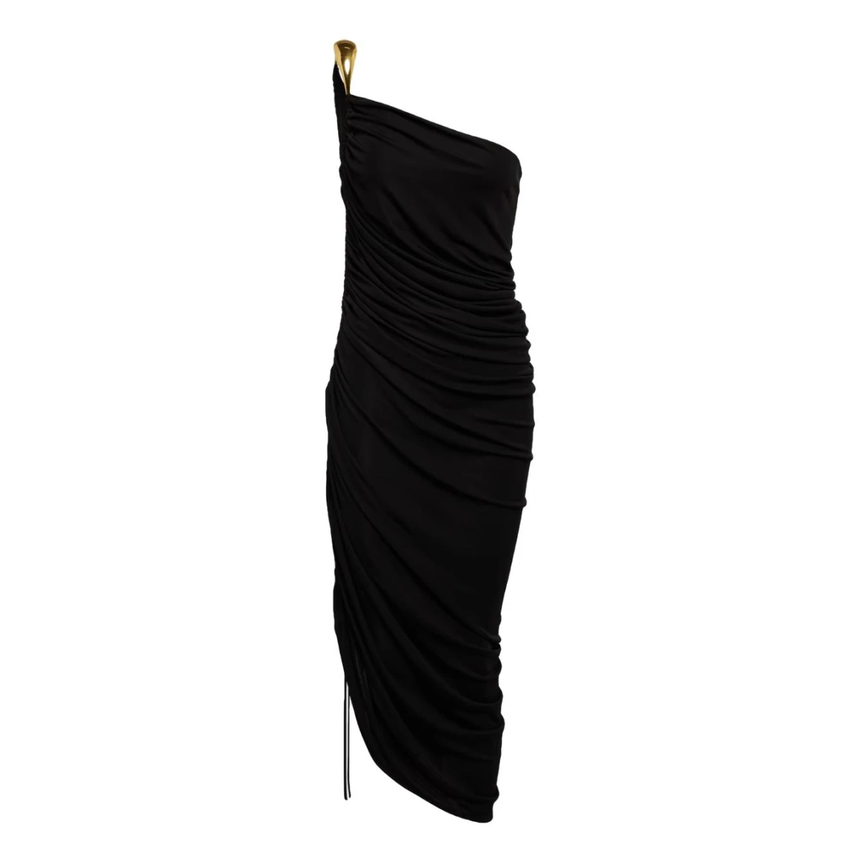 Pre-owned Bottega Veneta Mini Dress In Black