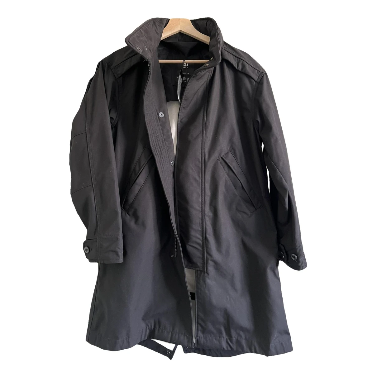 Pre-owned G-star Raw Parka In Black