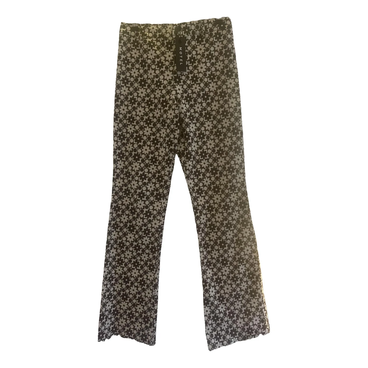 Pre-owned Motel Trousers In Brown