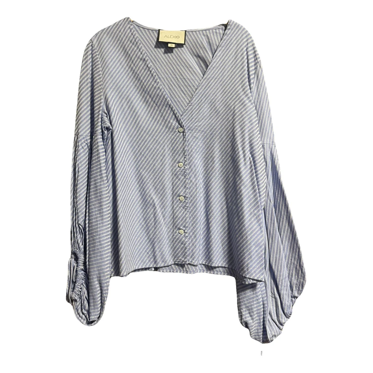 Pre-owned Alexis Blouse In Blue