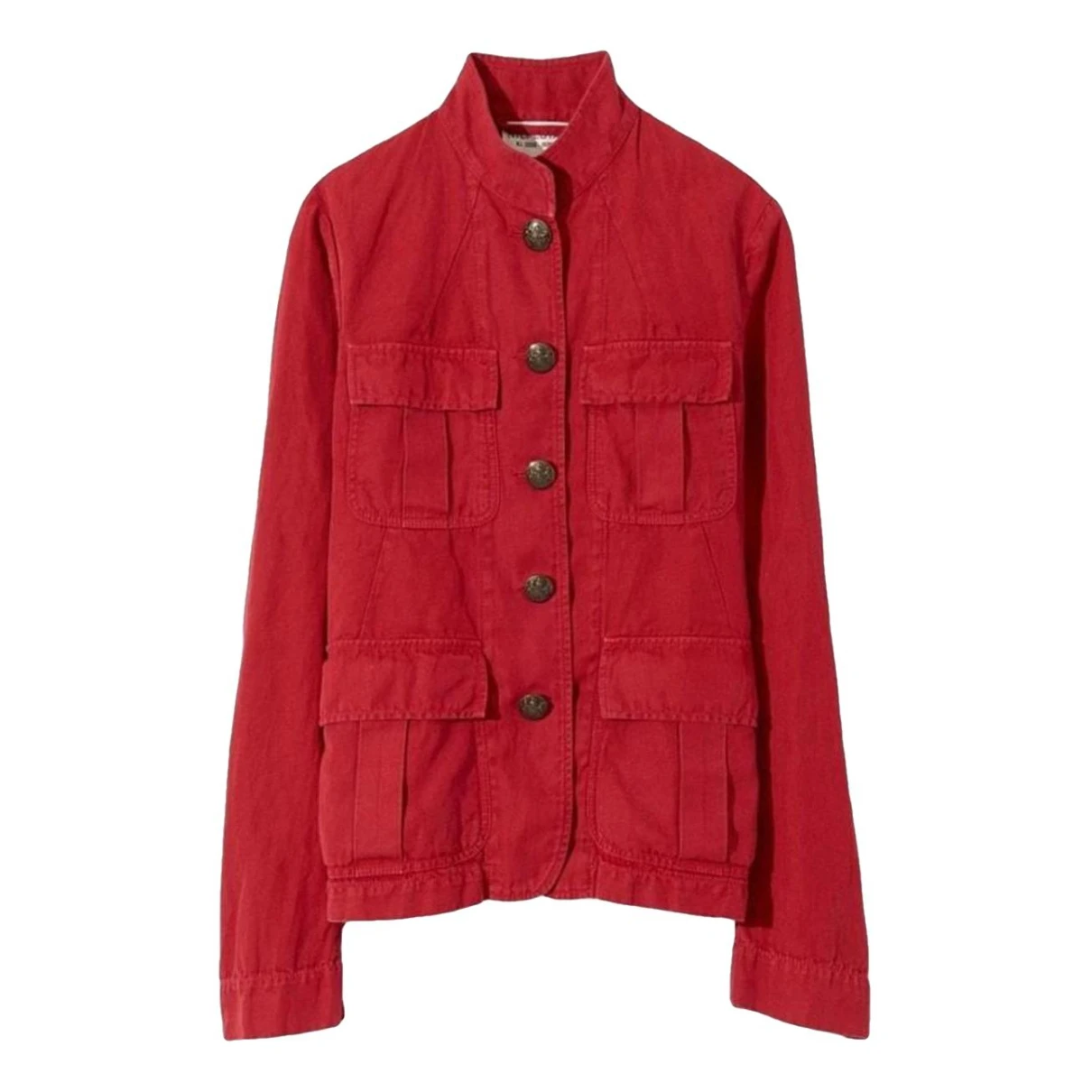 Pre-owned Nili Lotan Jacket In Red