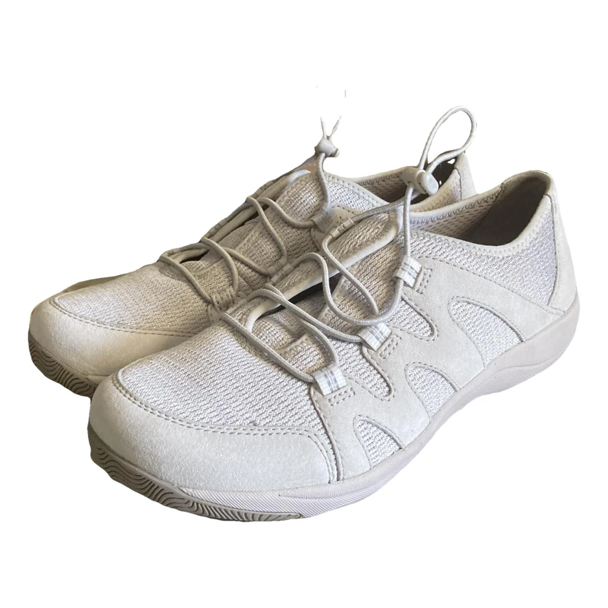 Pre-owned Dansko Leather Trainers In White
