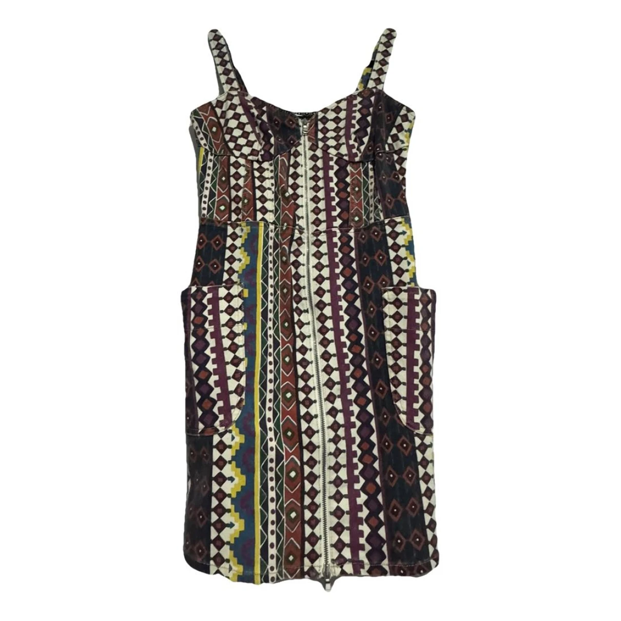 Pre-owned Marc By Marc Jacobs Mini Dress In Multicolour