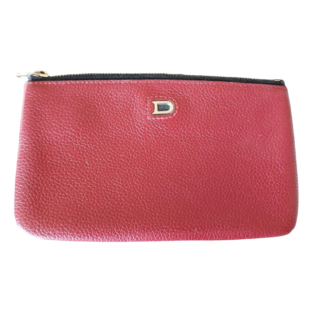 Pre-owned Delvaux Leather Purse In Red