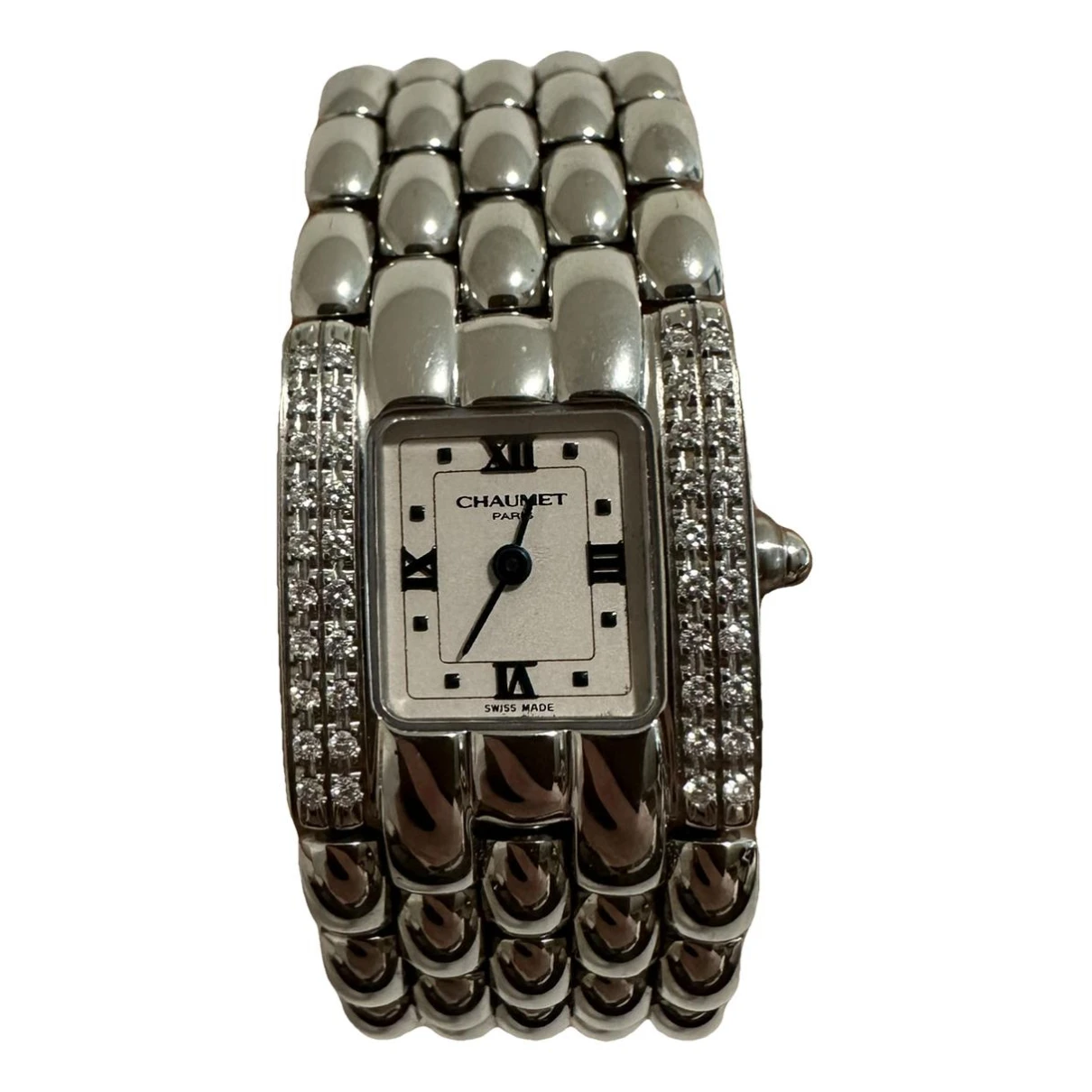 Pre-owned Chaumet Khesis Watch In Silver