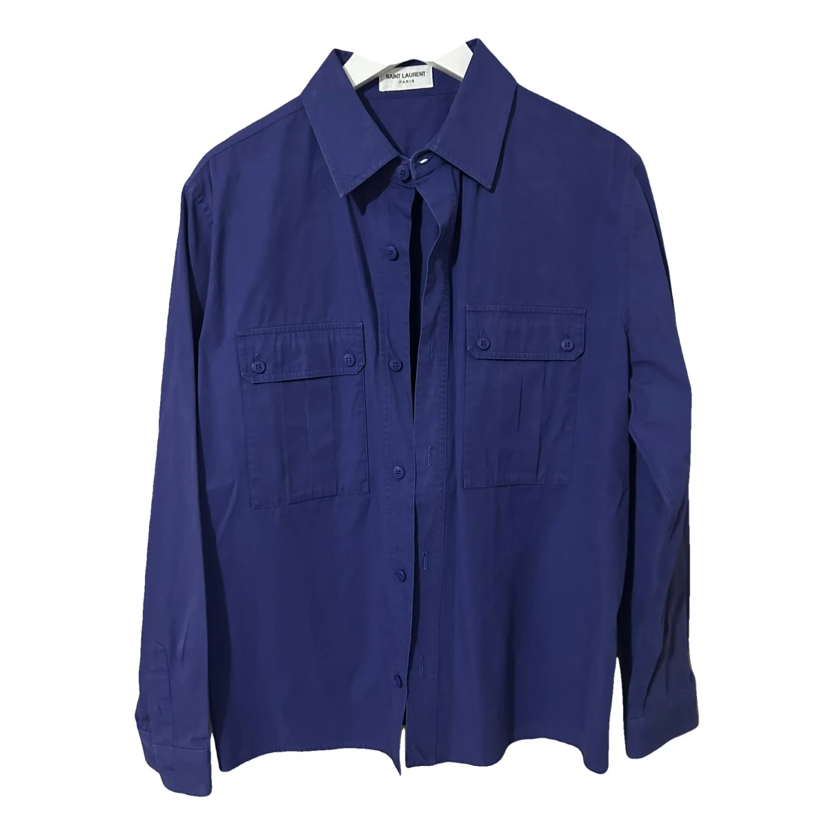 Pre-owned Saint Laurent Shirt In Purple
