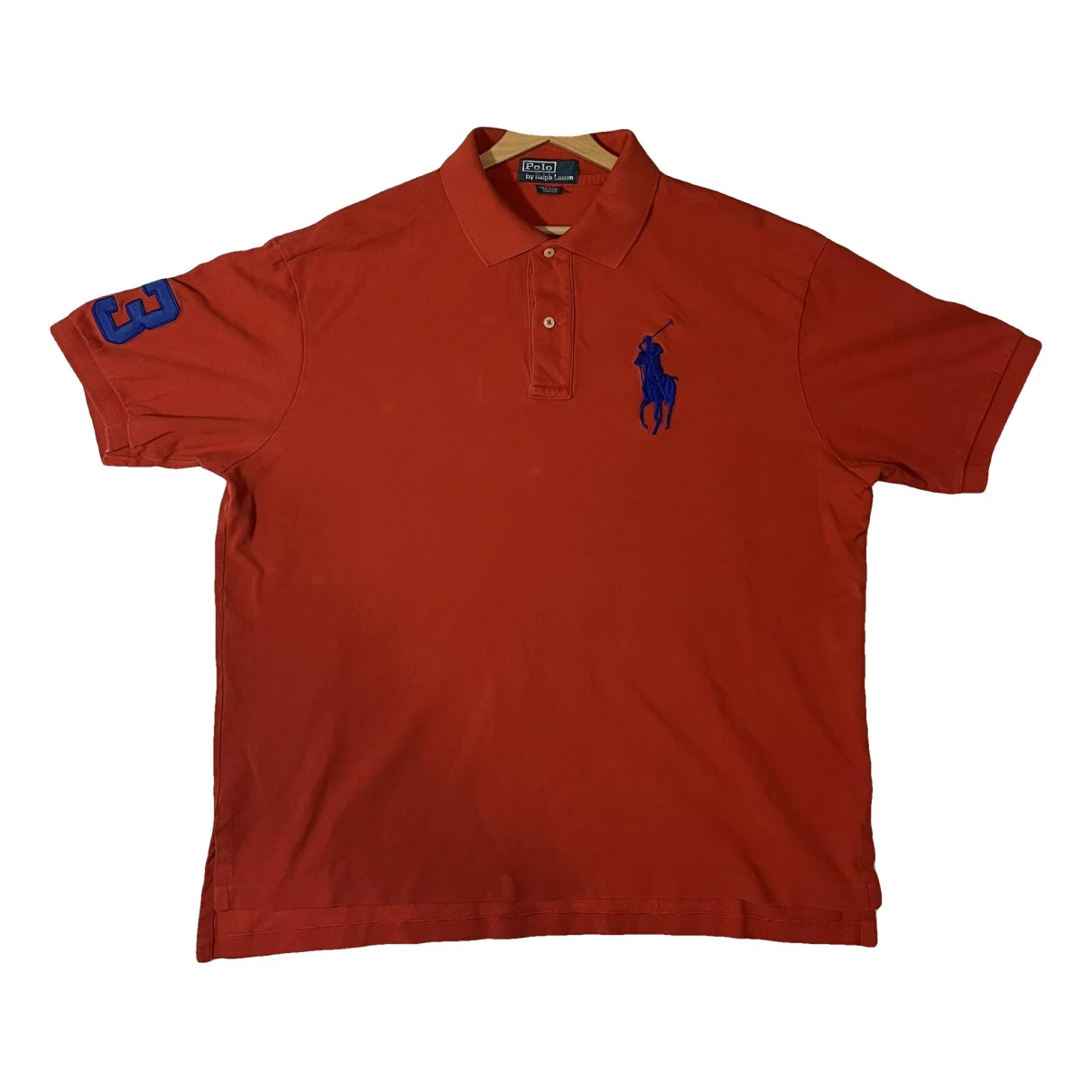 Pre-owned Polo Ralph Lauren Polo Shirt In Orange