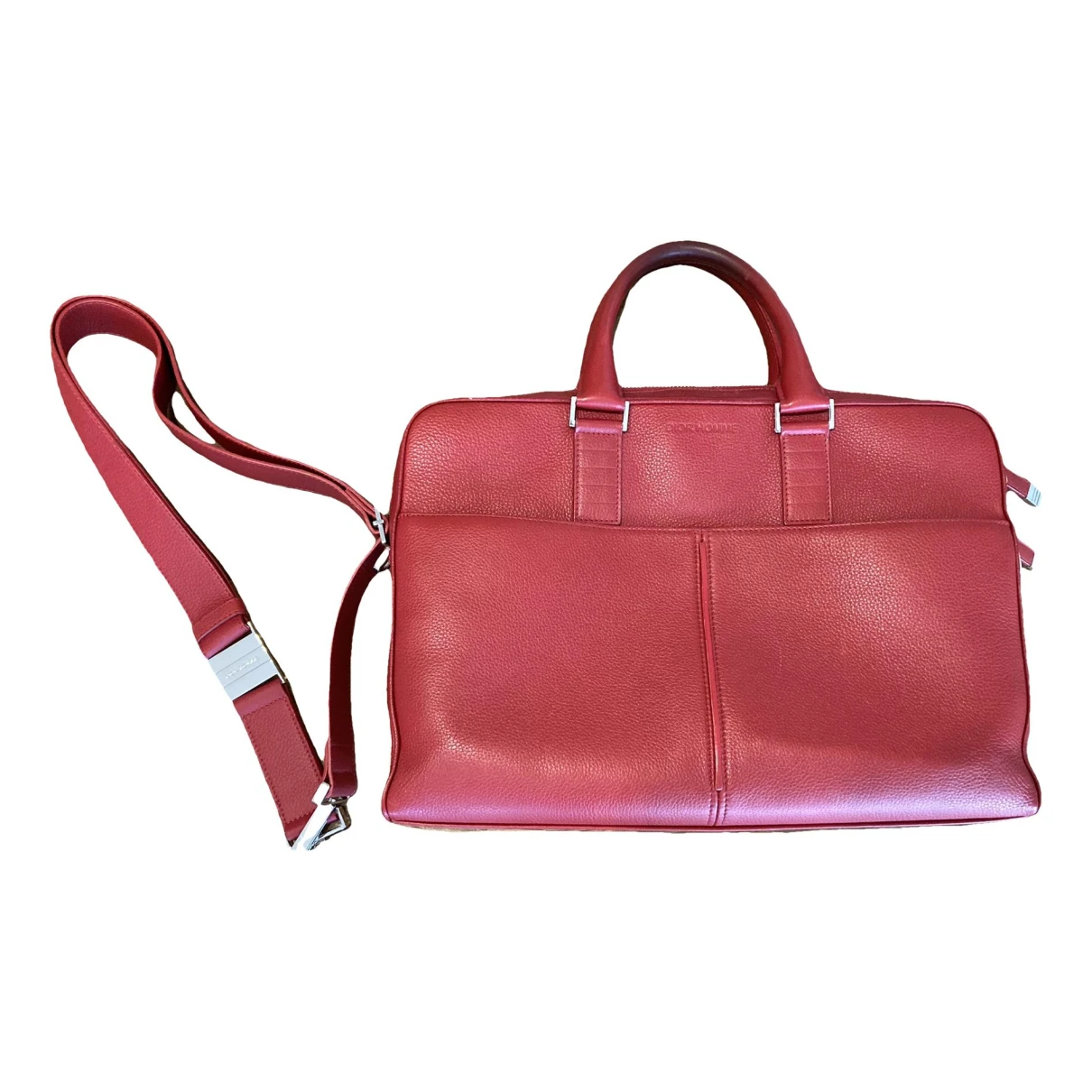 Pre-owned Dior Leather Bag In Red