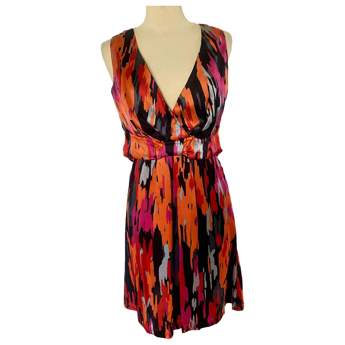 Pre-owned Paul Smith Silk Mid-length Dress In Multicolour