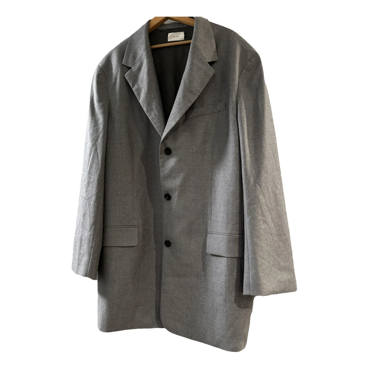 Pre-owned The Row Wool Jacket In Grey