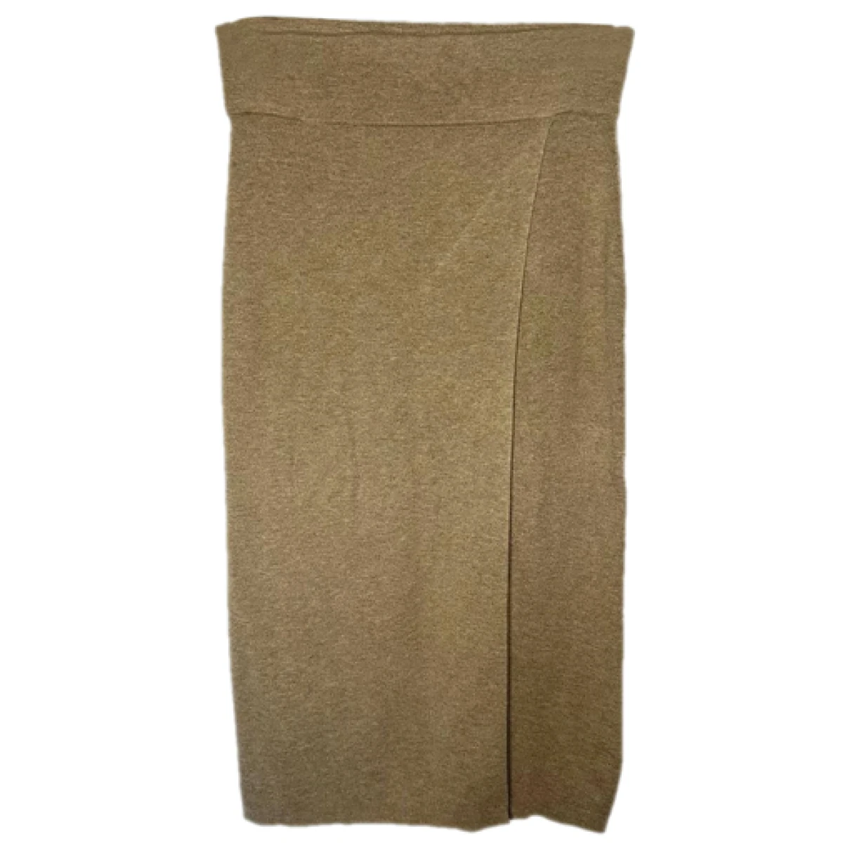 Pre-owned Club Monaco Wool Mid-length Skirt In Brown