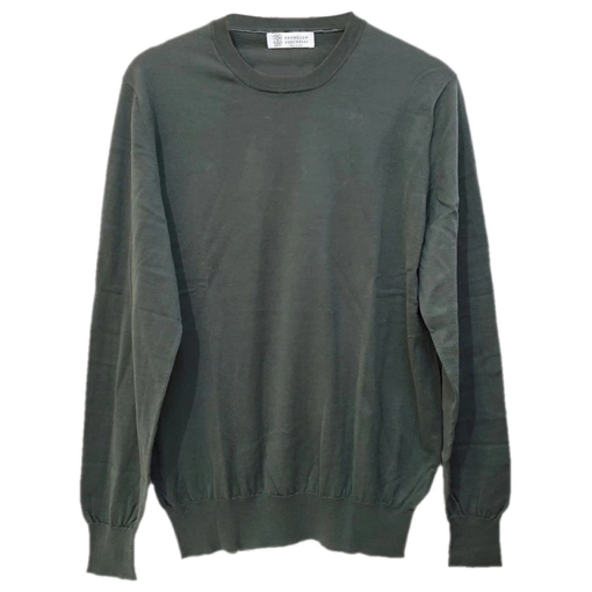Pre-owned Brunello Cucinelli Knitwear & Sweatshirt In Green