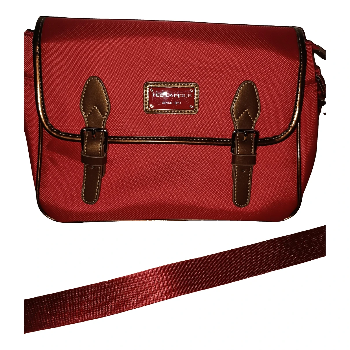 Pre-owned Ted Lapidus Handbag In Red