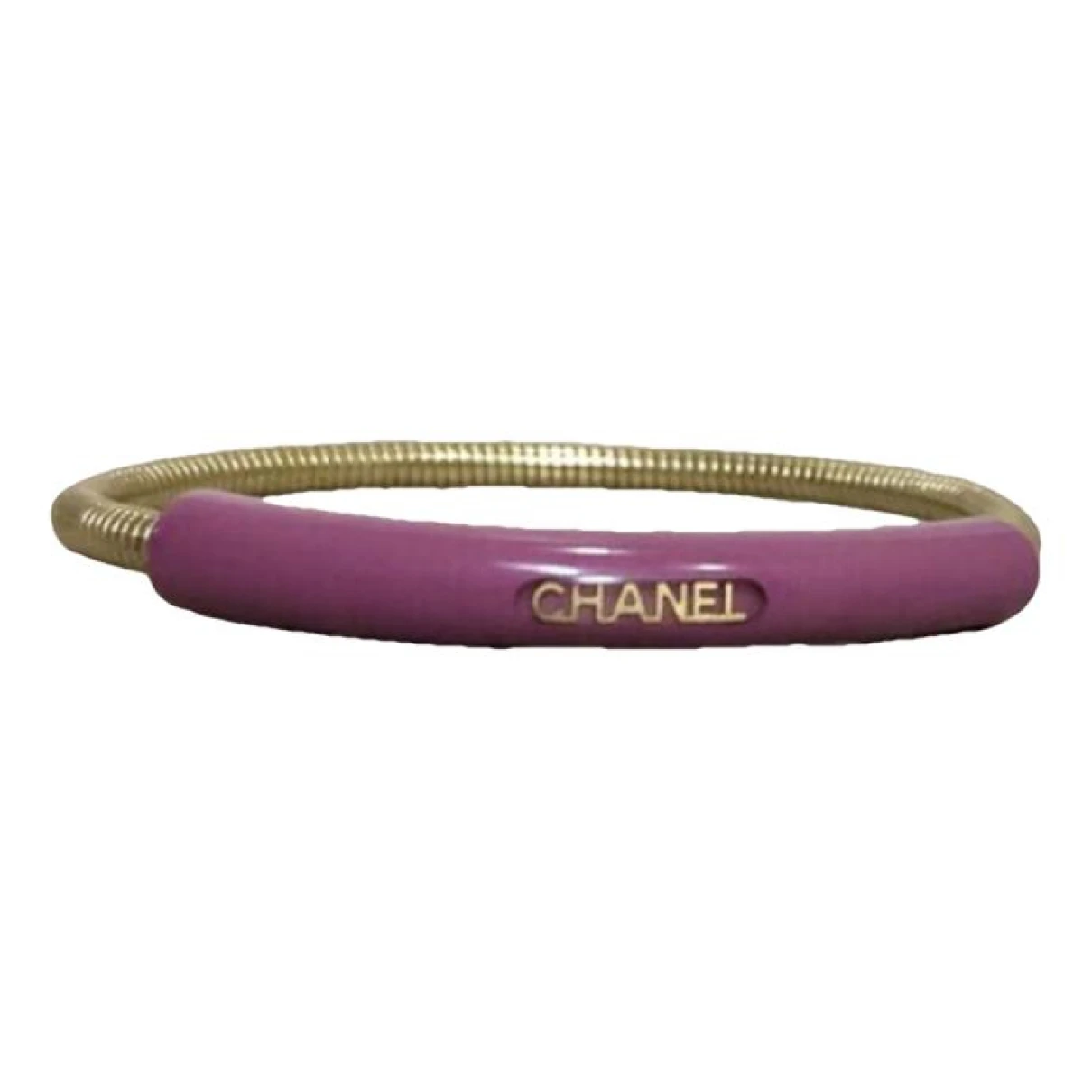 Pre-owned Chanel Bracelet In Purple