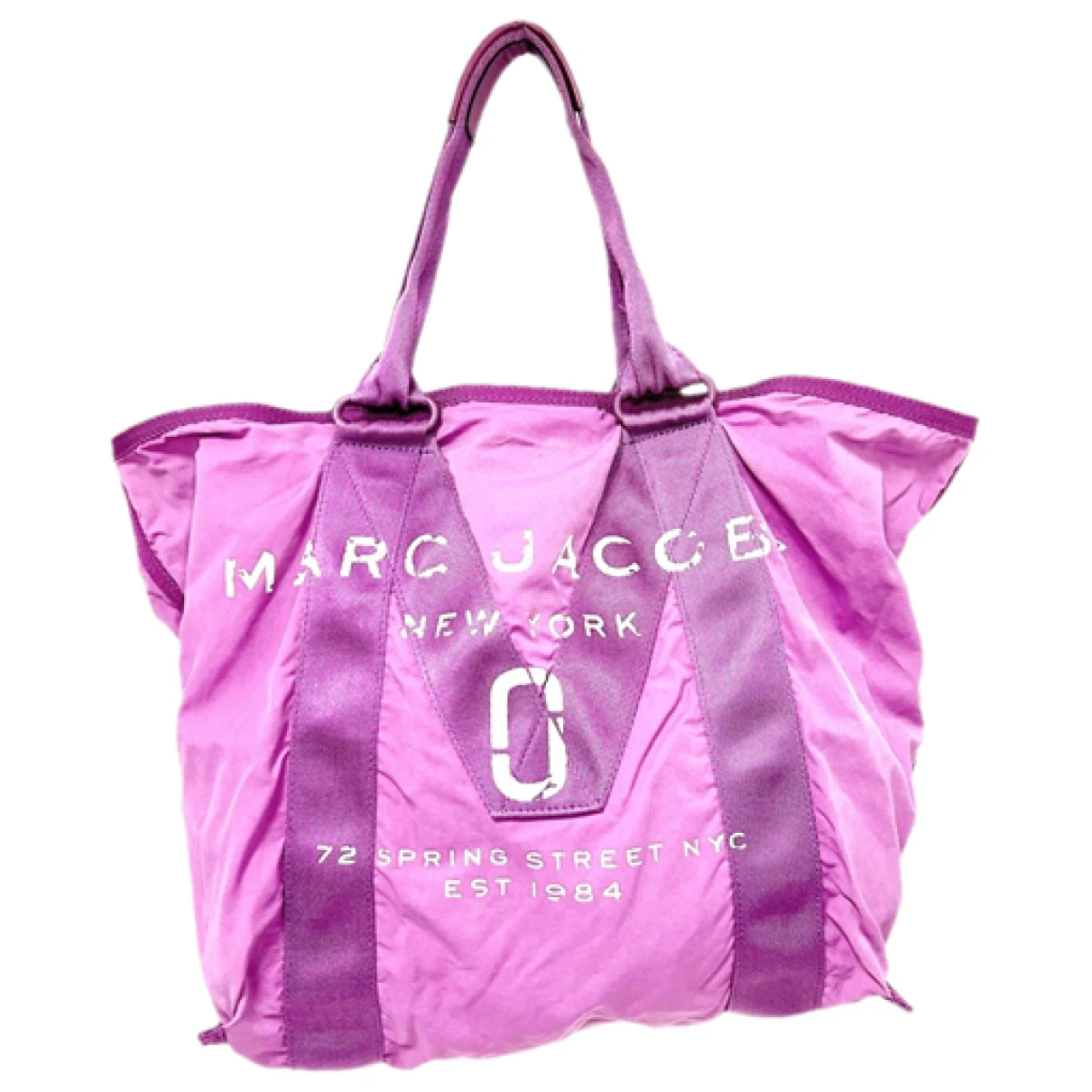 Pre-owned Marc Jacobs Tote In Purple