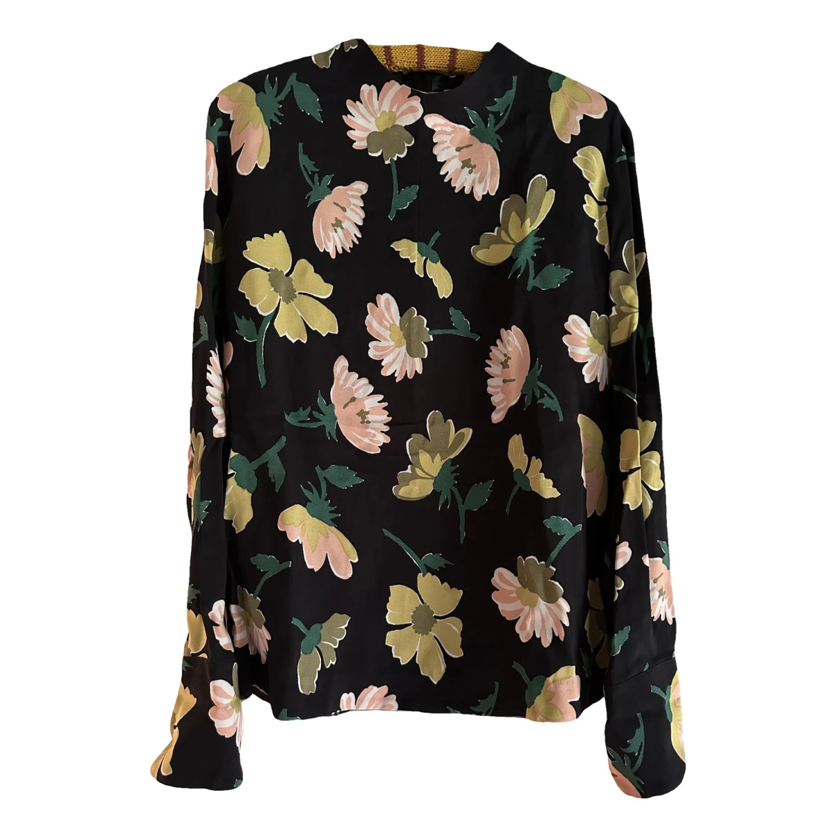 Pre-owned Marni Blouse In Black