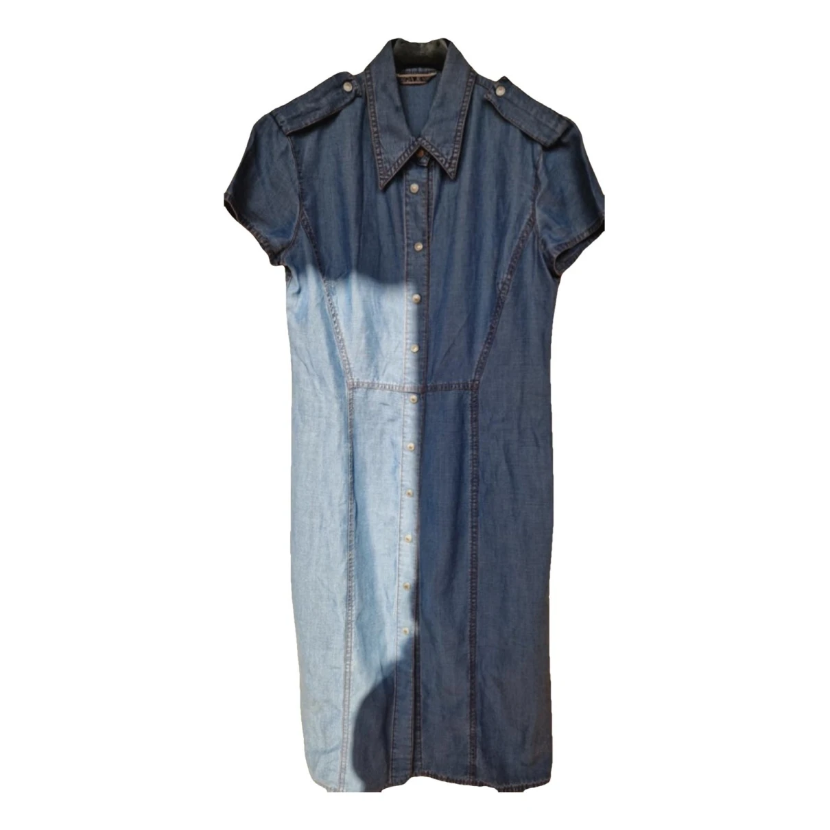 Pre-owned Krizia Mid-length Dress In Blue