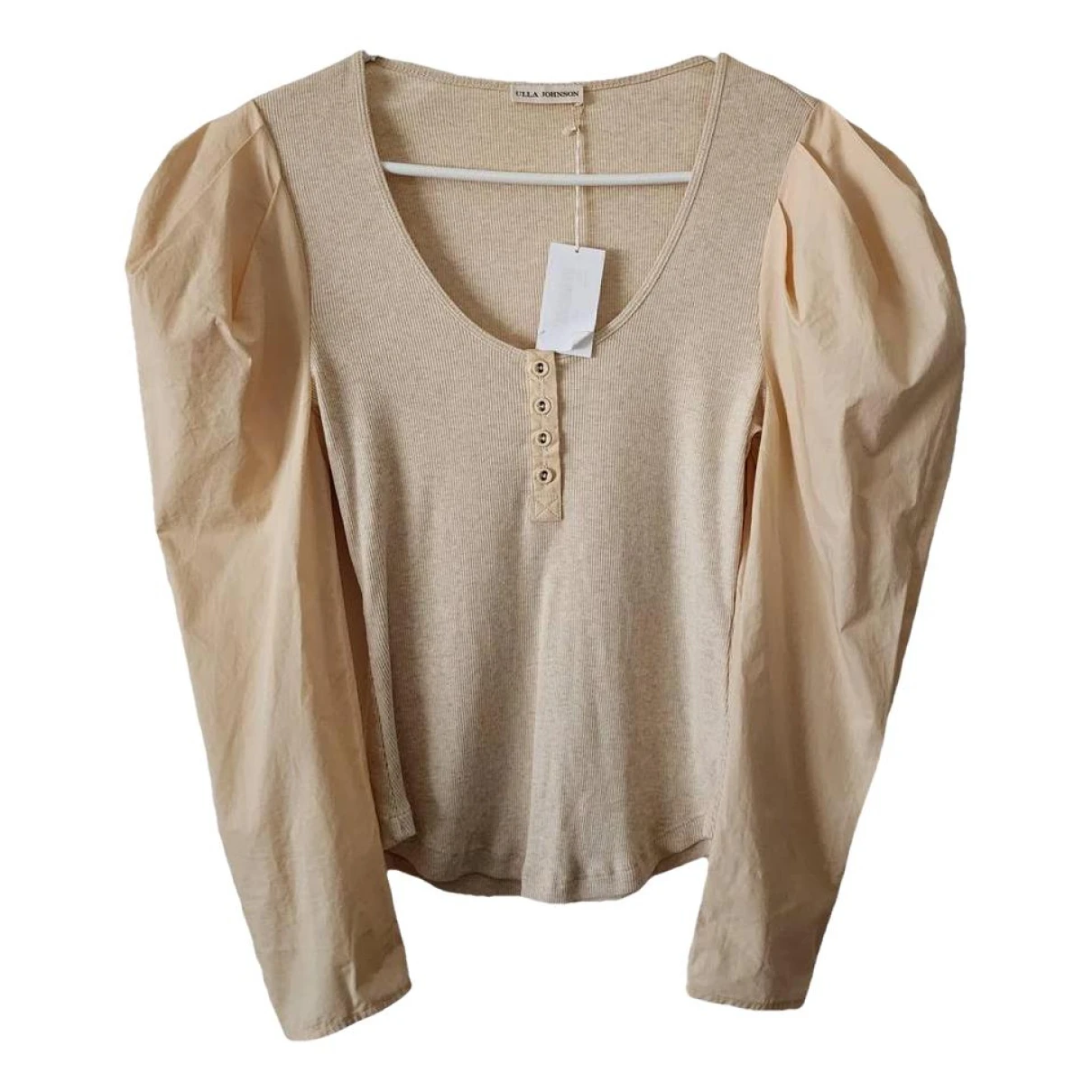 Pre-owned Ulla Johnson Blouse In Beige