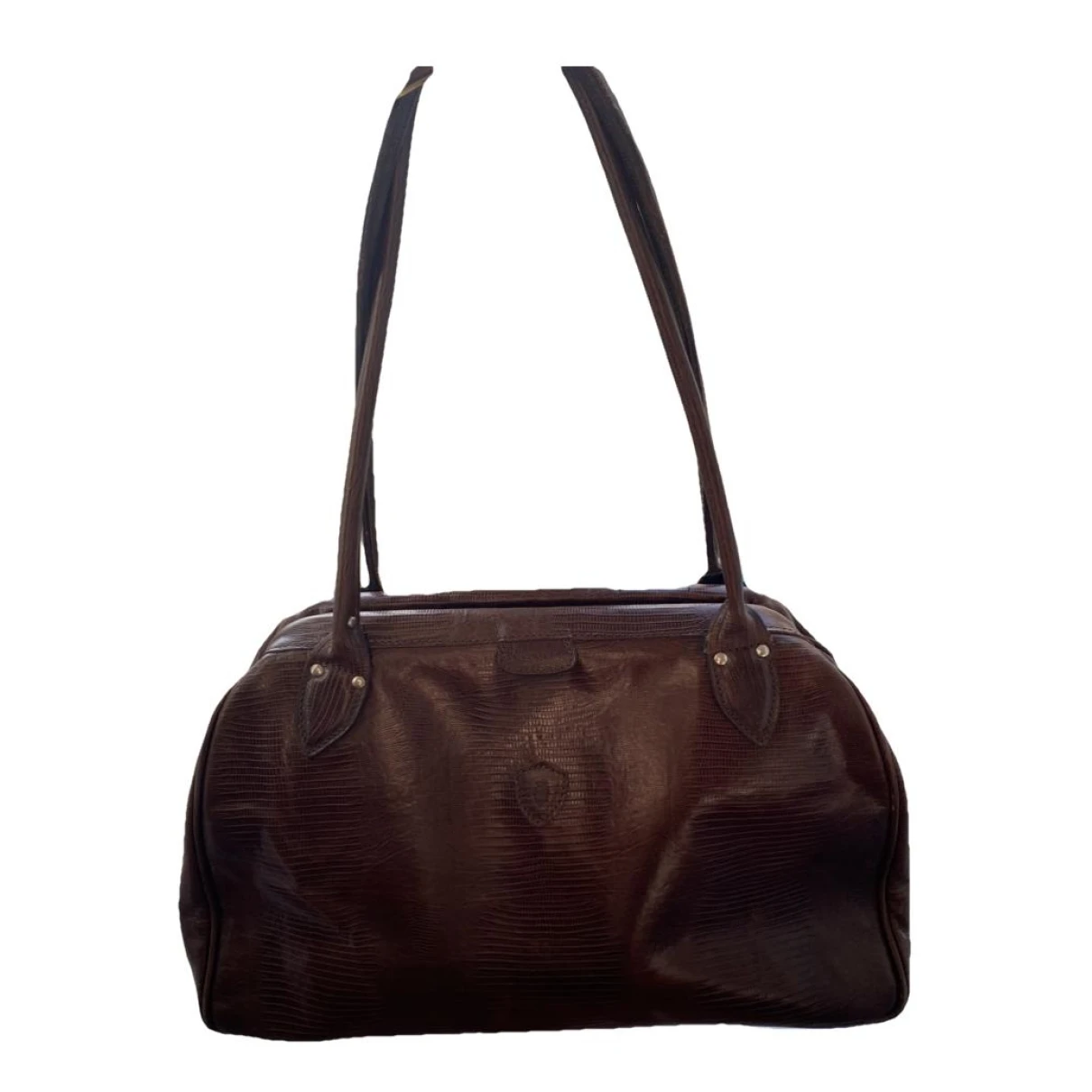 Pre-owned Felisi Leather Handbag In Brown