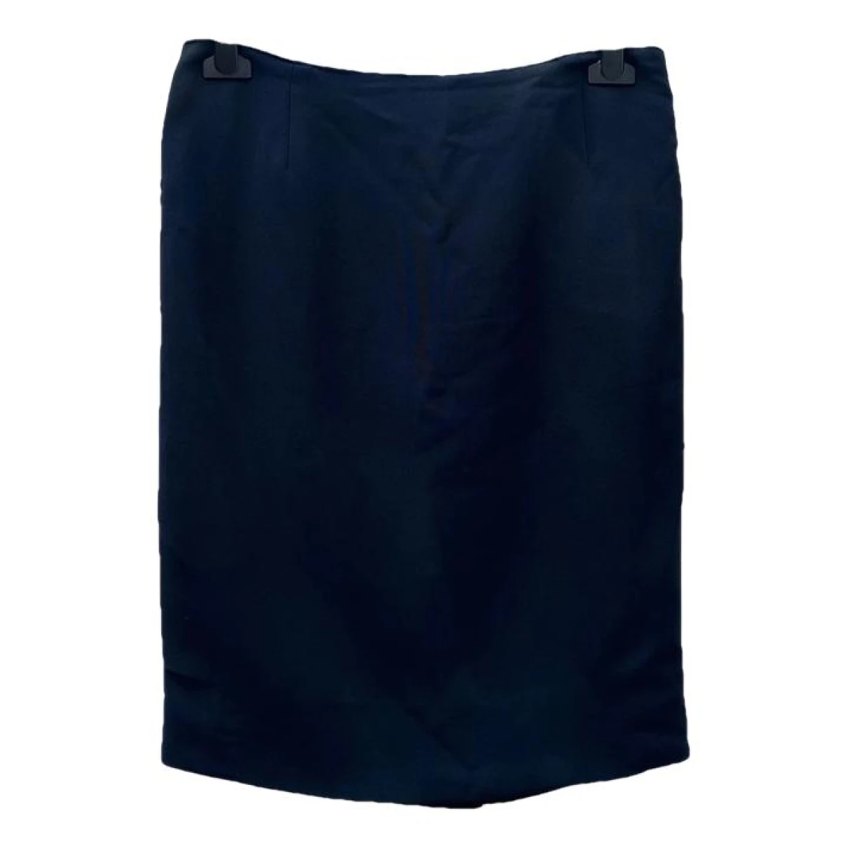 Pre-owned Valentino Mid-length Skirt In Navy