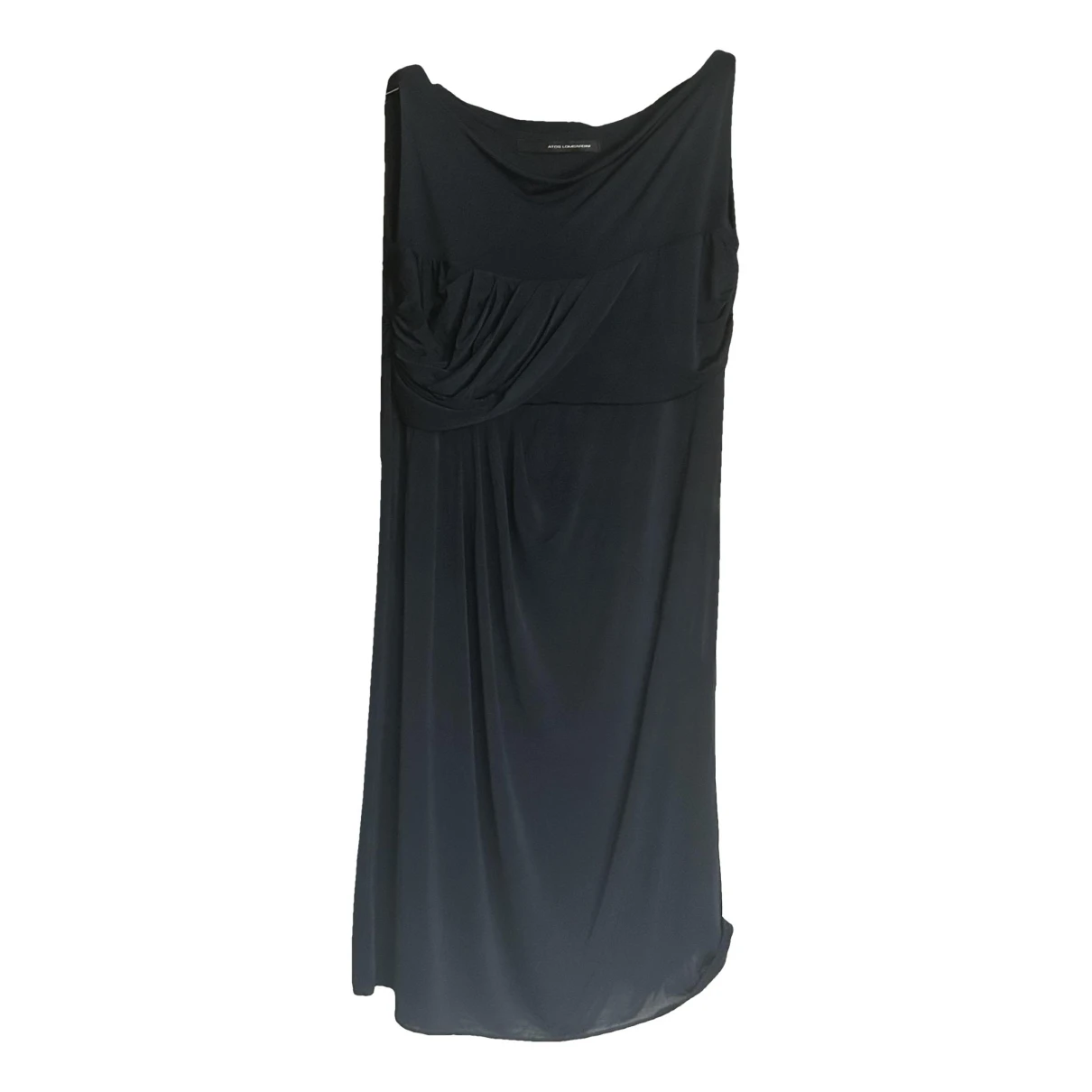 Pre-owned Atos Lombardini Mid-length Dress In Blue