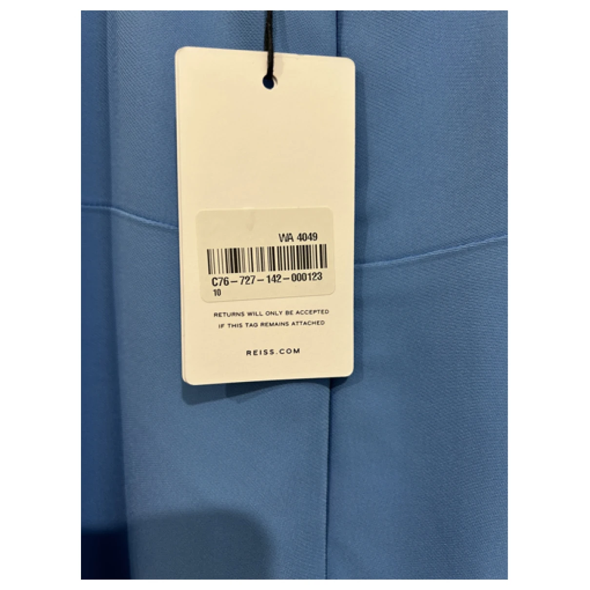 Pre-owned Reiss Mid-length Dress In Blue