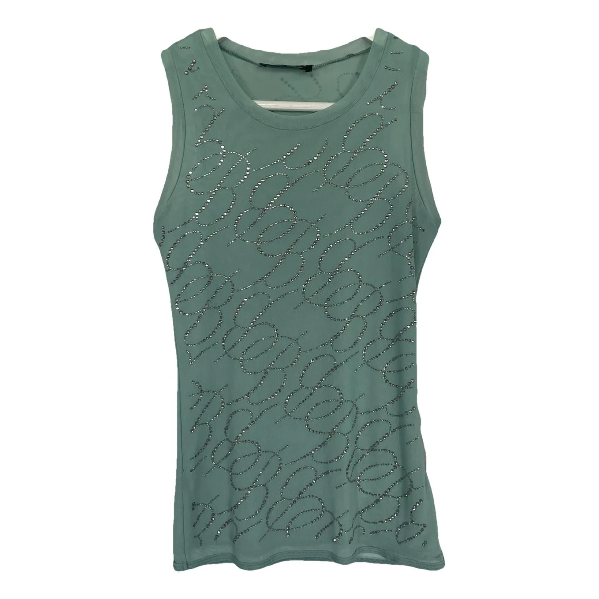 Pre-owned Blumarine Vest In Turquoise