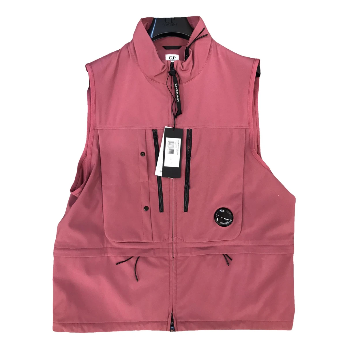 Pre-owned C.p. Company Vest In Pink