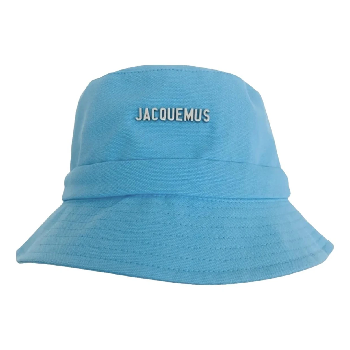 Pre-owned Jacquemus Le Bob Gadjo Hat In Blue