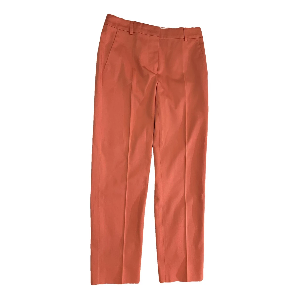 Pre-owned Max Mara Atelier Trousers In Orange