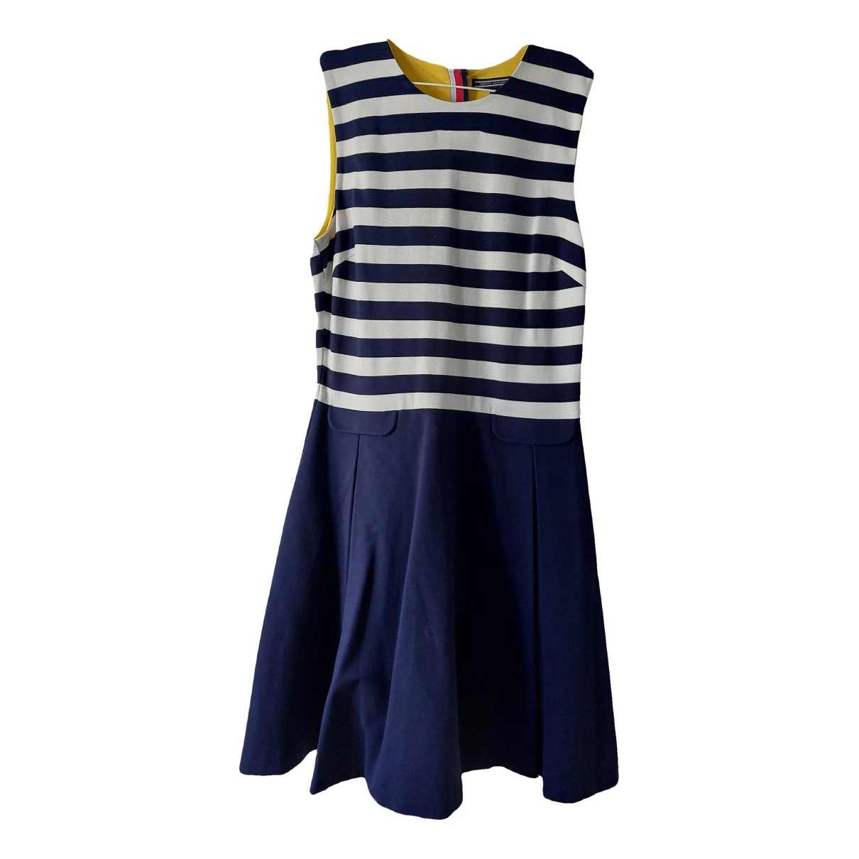 Pre-owned Tommy Hilfiger Mid-length Dress In Navy