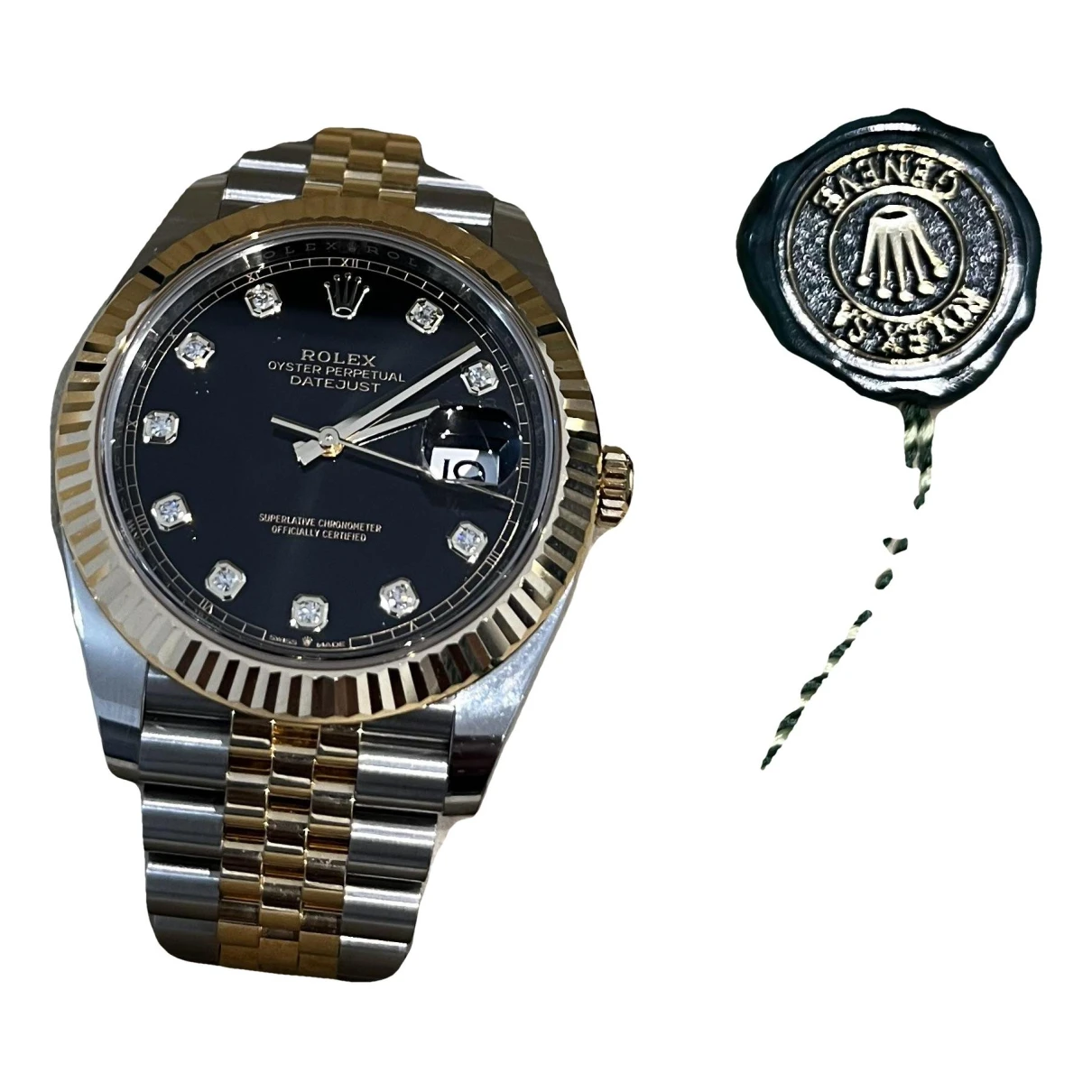 Pre-owned Rolex Datejust Yellow Gold Watch