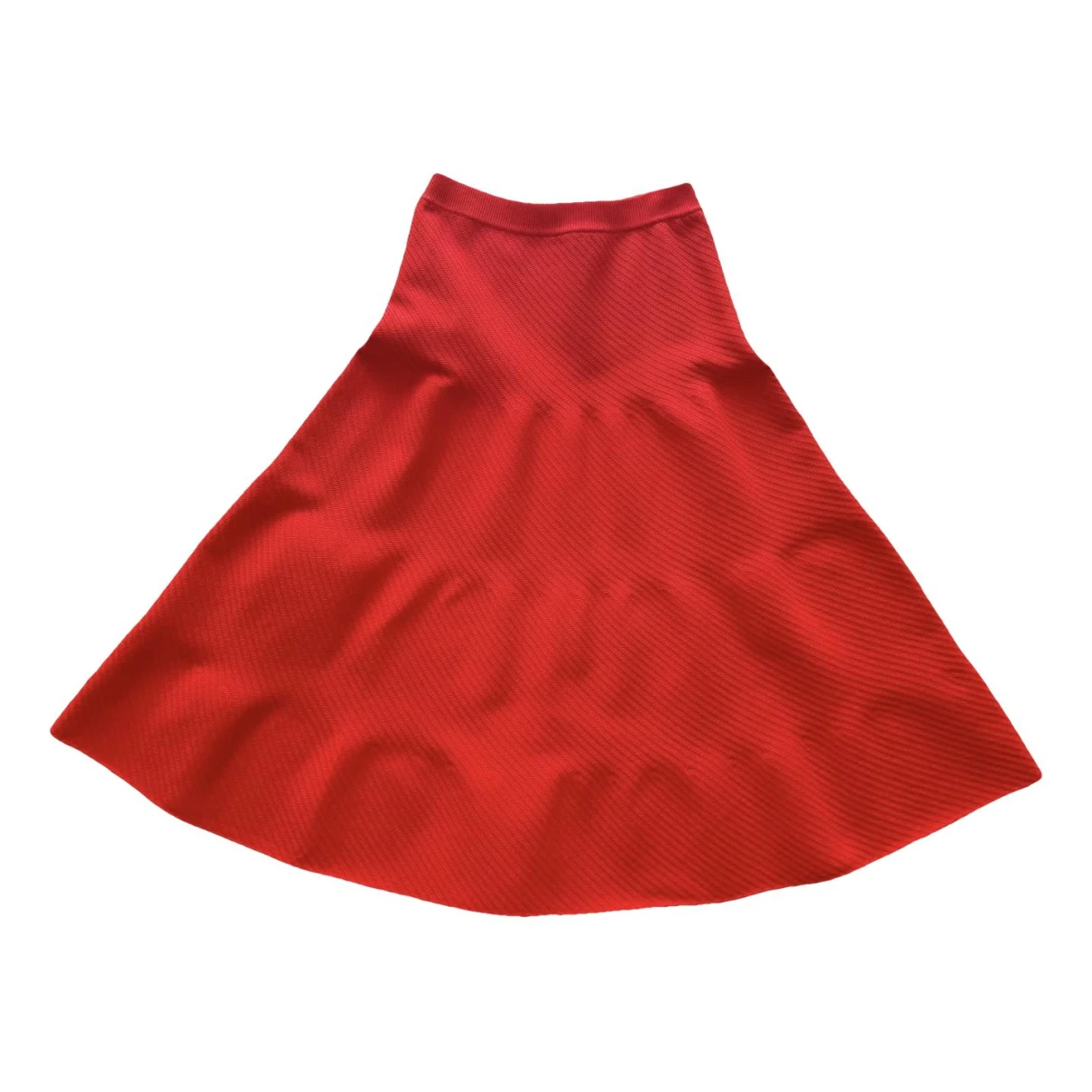 Pre-owned Victoria Beckham Mid-length Skirt In Red
