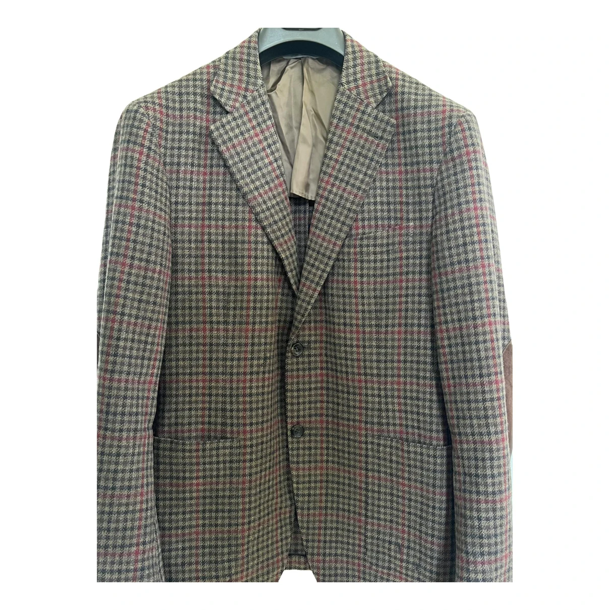 Pre-owned Canali Wool Jacket In Brown