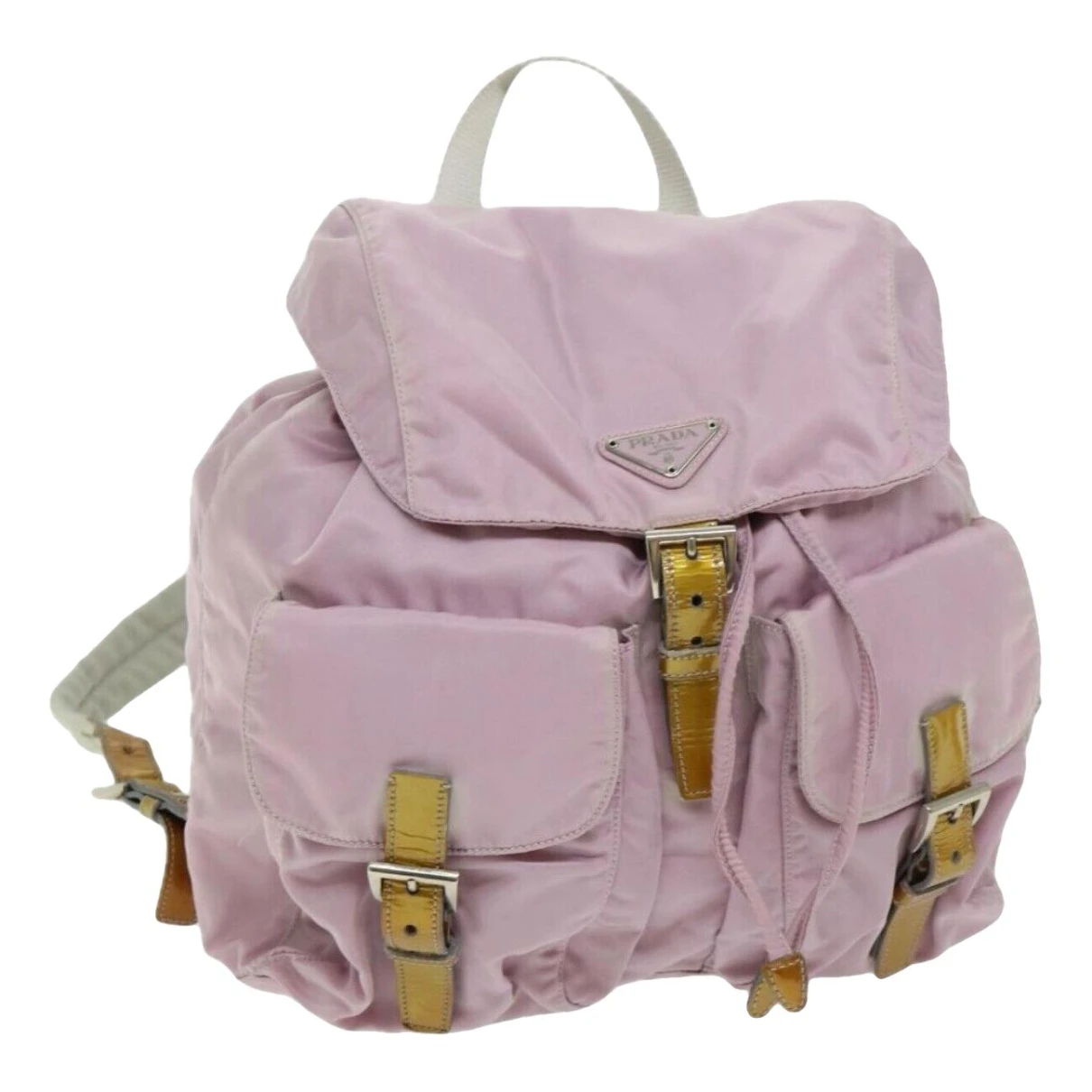 Pre-owned Prada Backpack In Pink