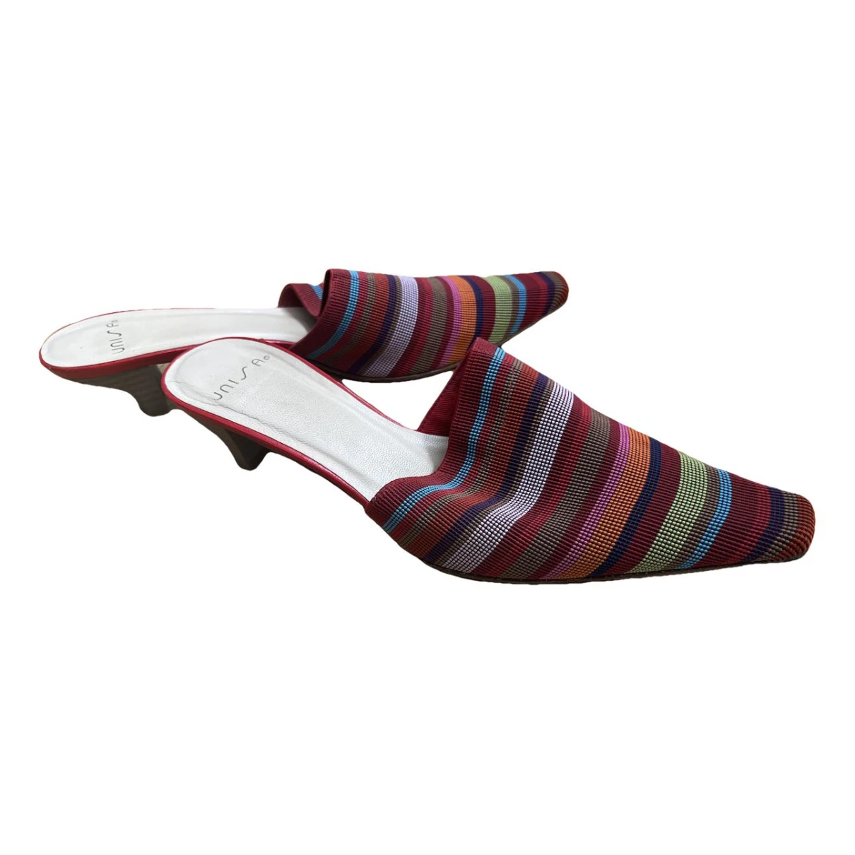 Pre-owned Unisa Leather Heels In Multicolour