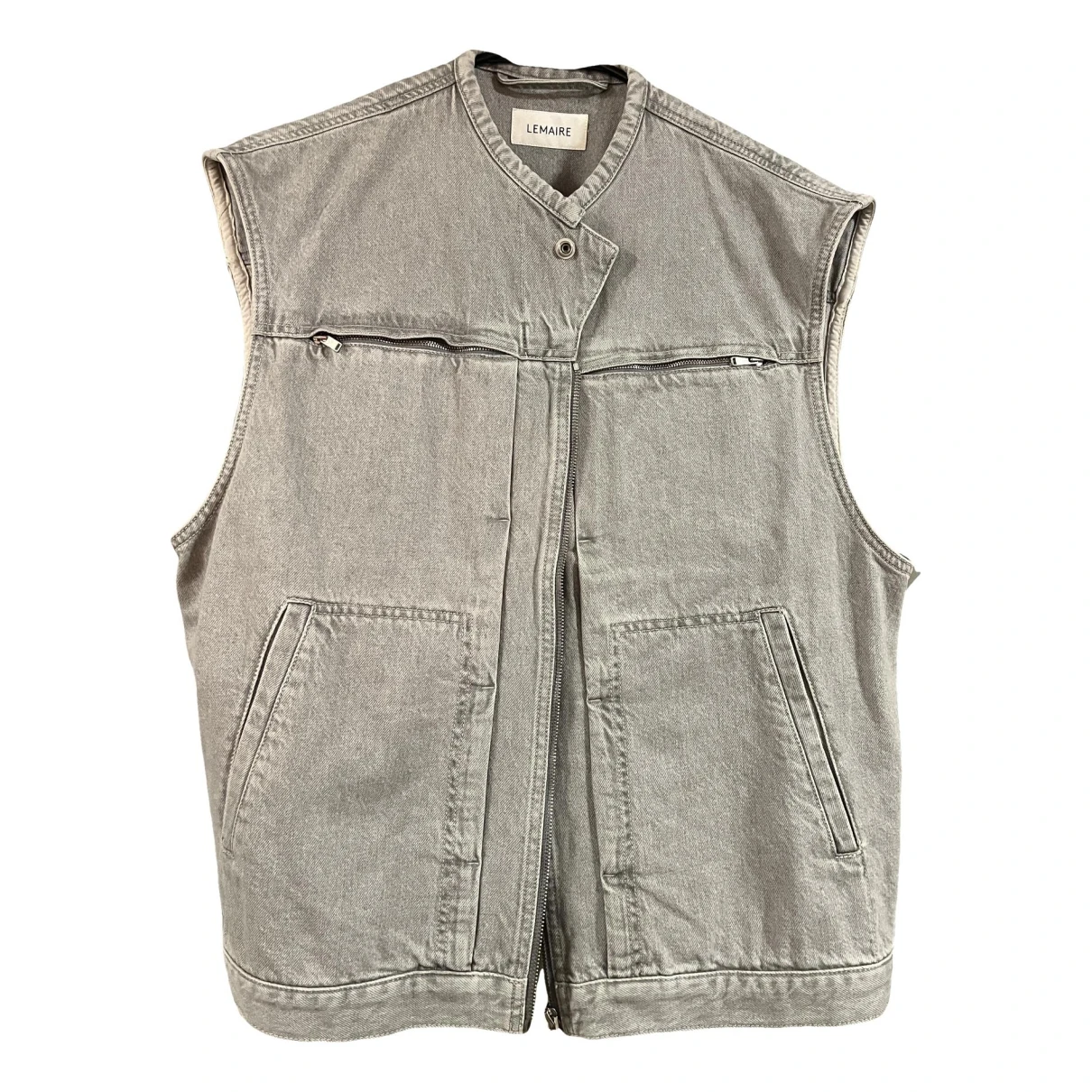 Pre-owned Lemaire Vest In Blue