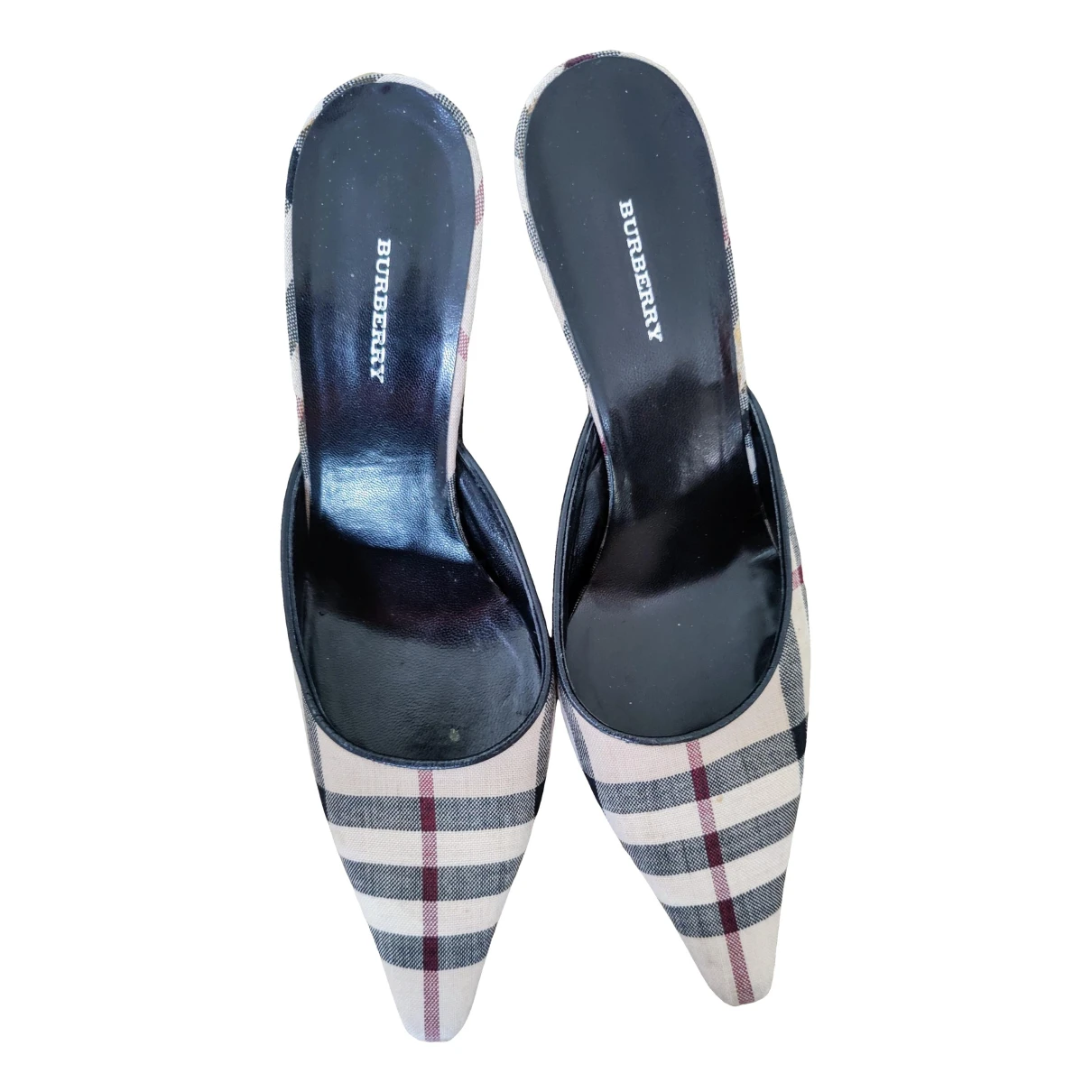 Pre-owned Burberry Cloth Espadrilles In Other