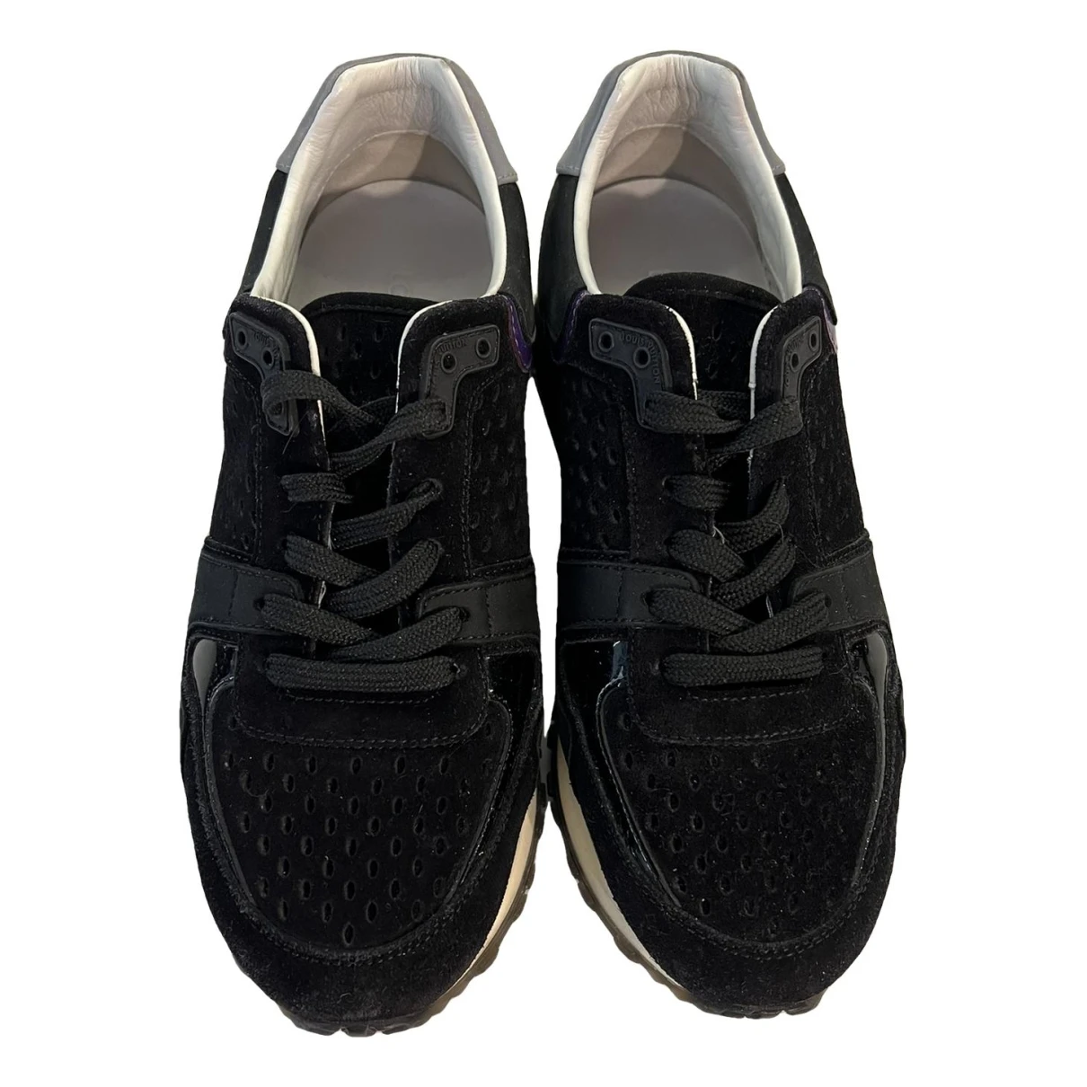 Pre-owned Louis Vuitton Trainers In Black
