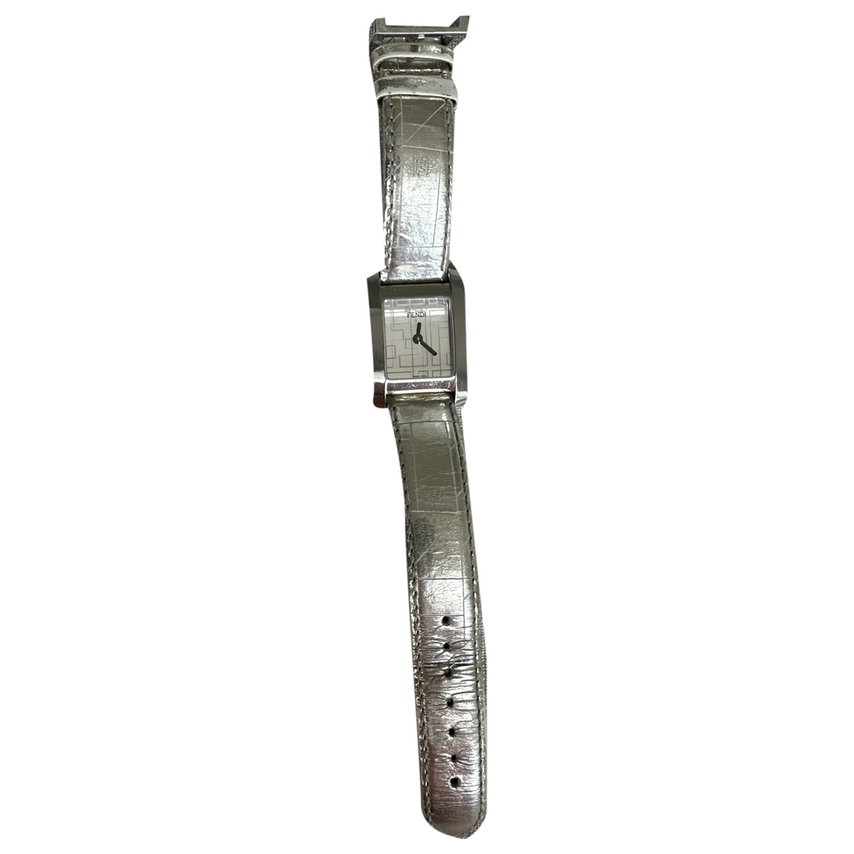 Pre-owned Fendi Silver Watch